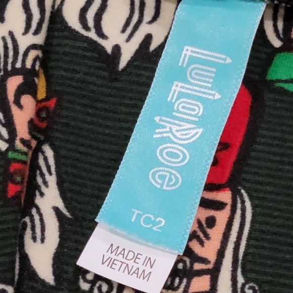 EUC Vintage LuLaRoe Christmas Holiday Nutcracker Leggings size TC2 - Picture 3 of 6